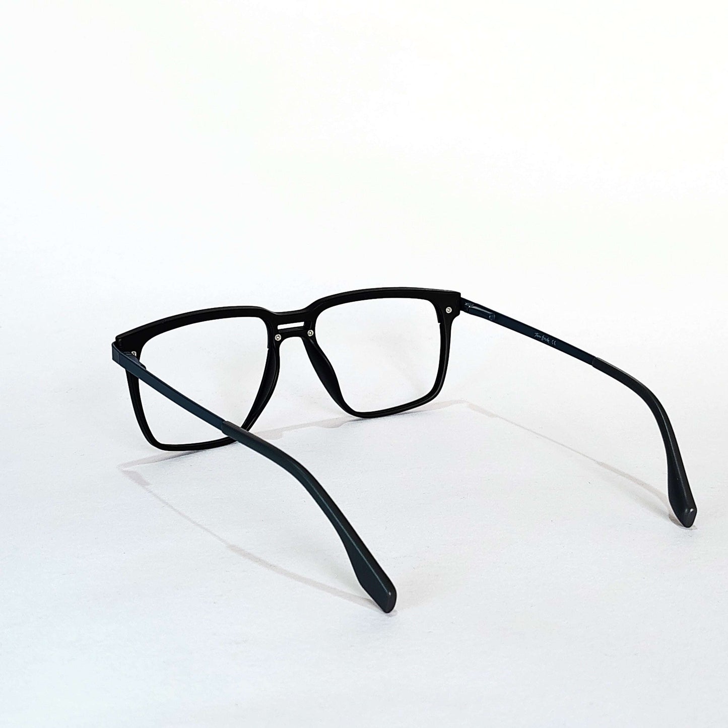 Full rim rectangular blue and black