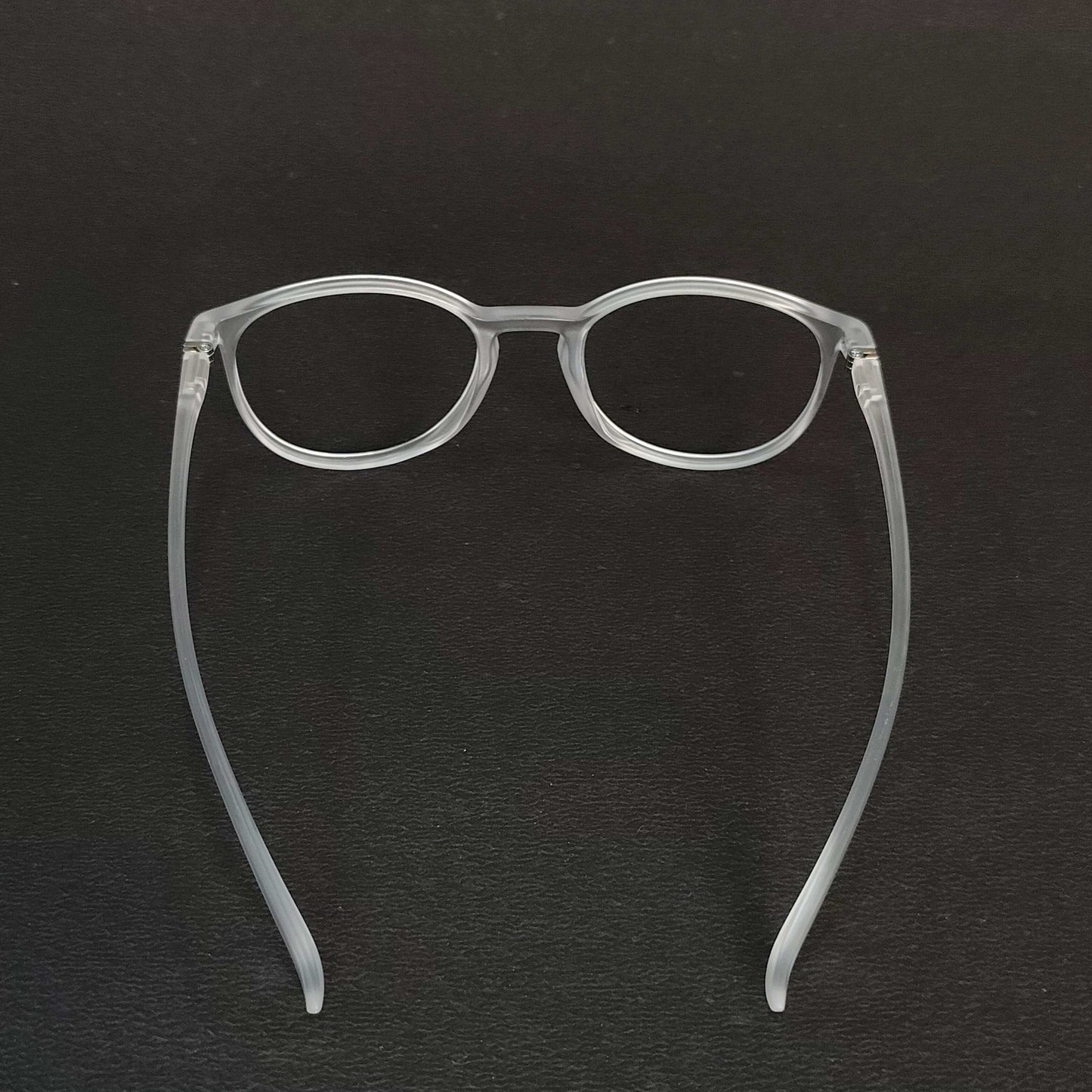 Full rim mat transparent round