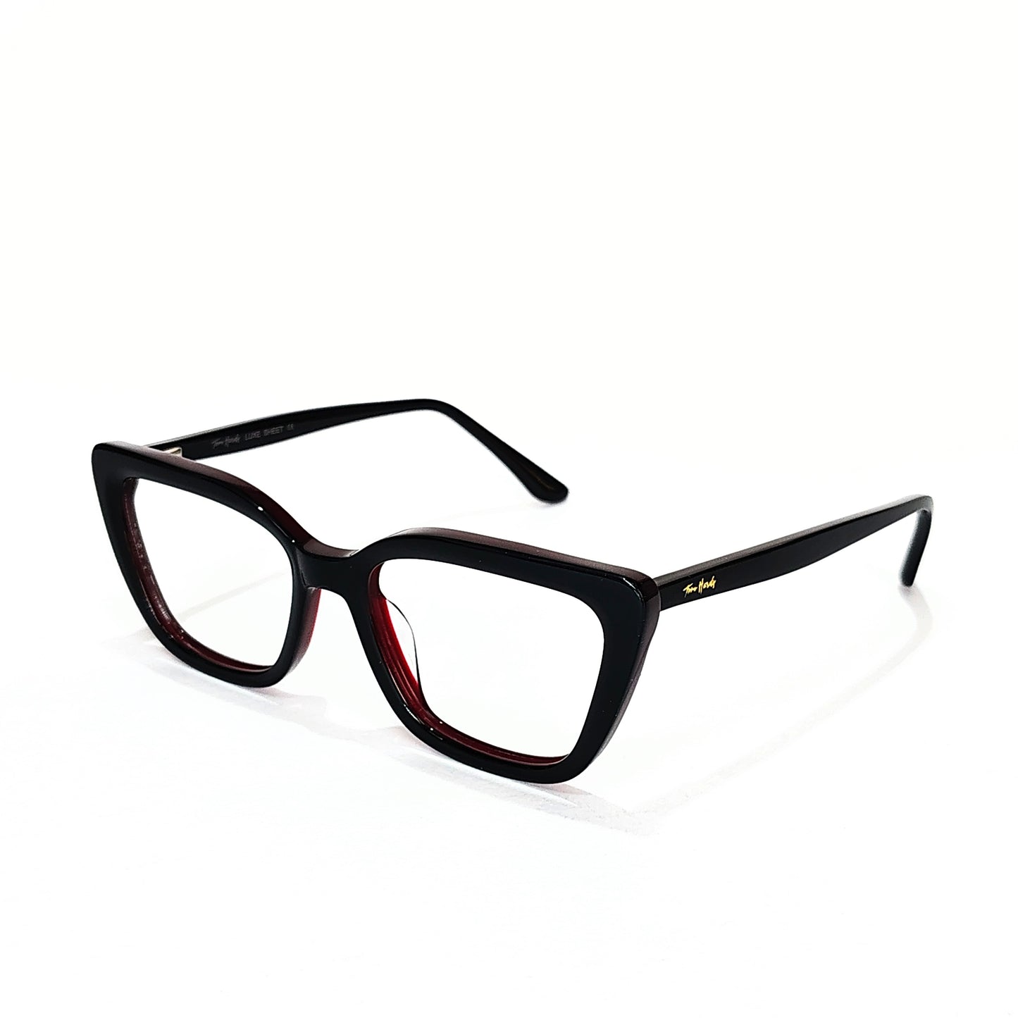 Full Rim Black Cat Eye Acetate