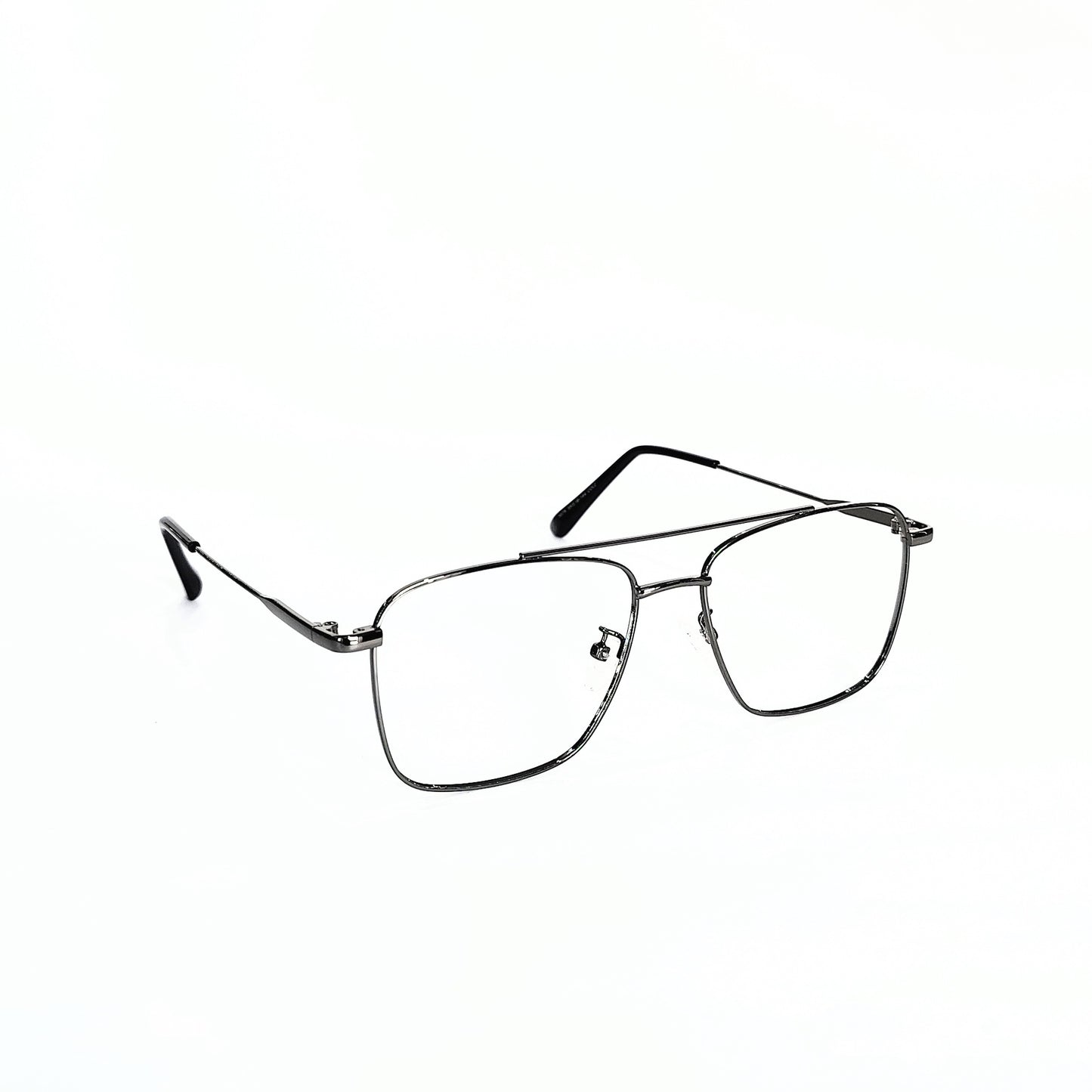 Full rim metal silver gunmetal