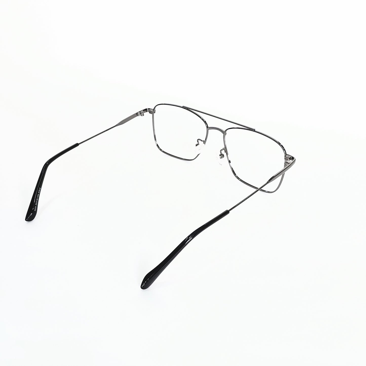 Full rim metal silver gunmetal
