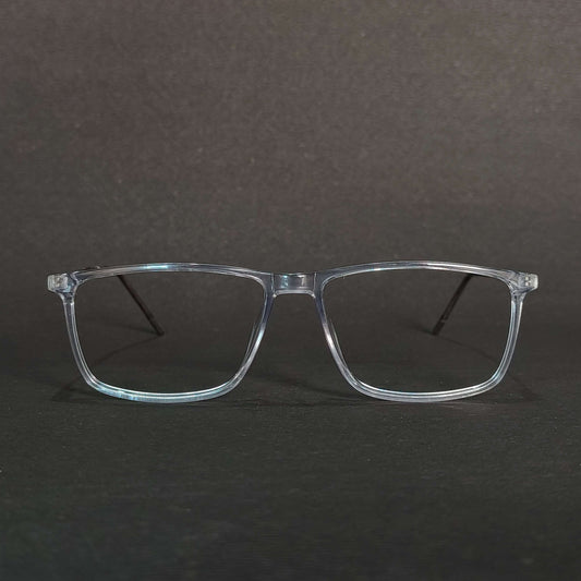 Full Rim Rectangle Transparent Crystal
