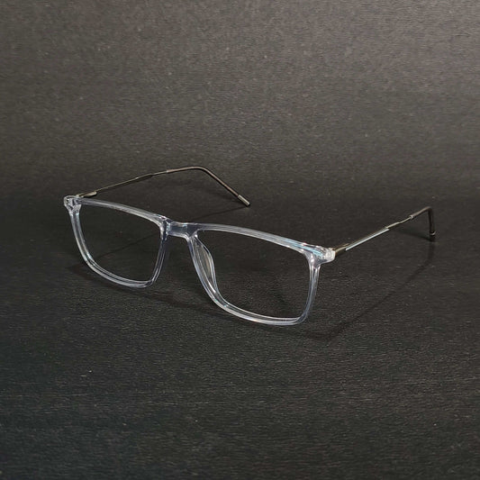 Full Rim Rectangle Transparent Crystal