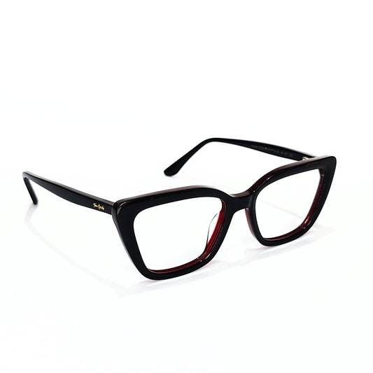 Full Rim Black Cat Eye Acetate