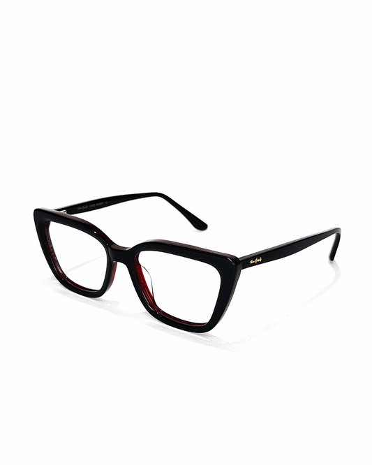 Full Rim Black Cat Eye Acetate
