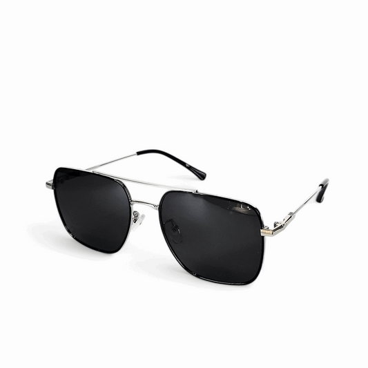 Full Rim Square Metal Polarized Sunglass