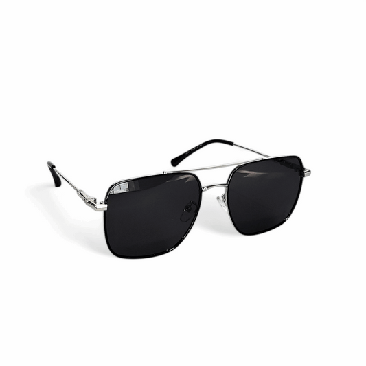 Full Rim Square Metal Polarized Sunglass