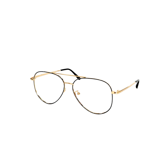 Full Rim Metal Aviator golden